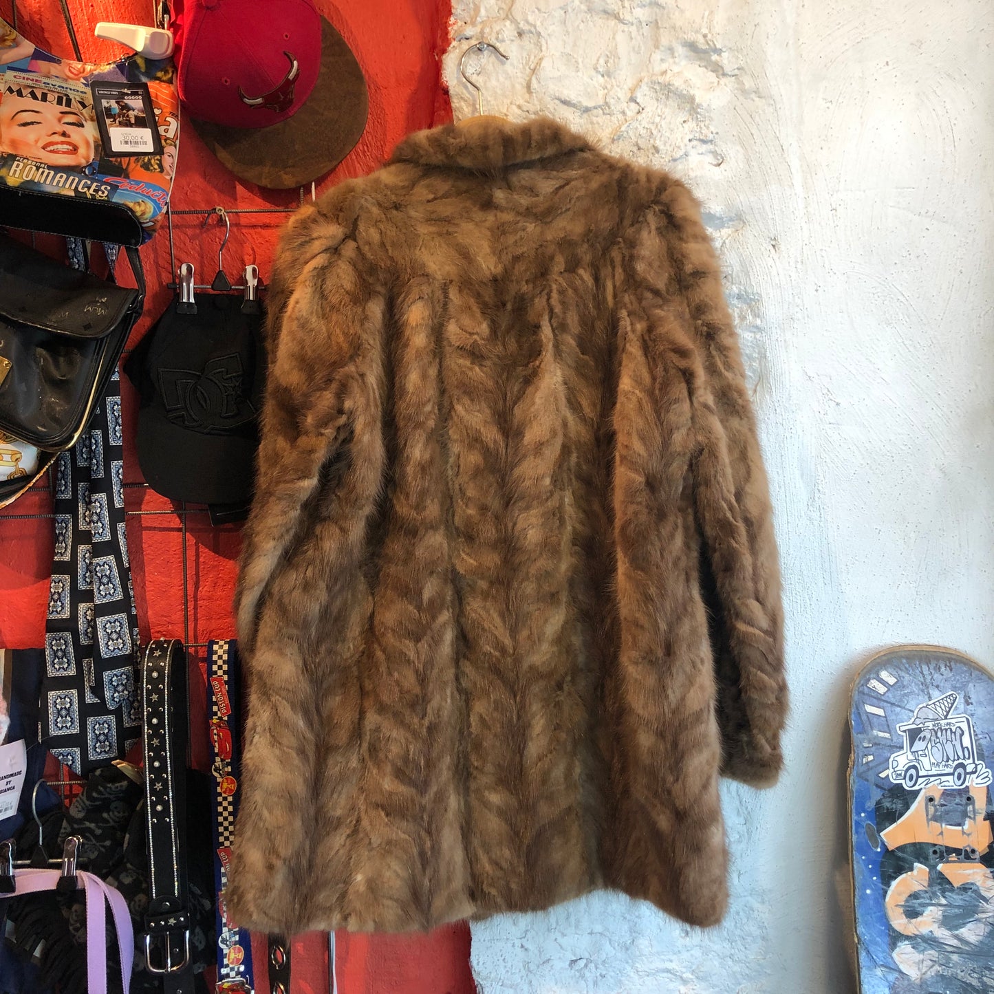 Muskrat Fur Coat