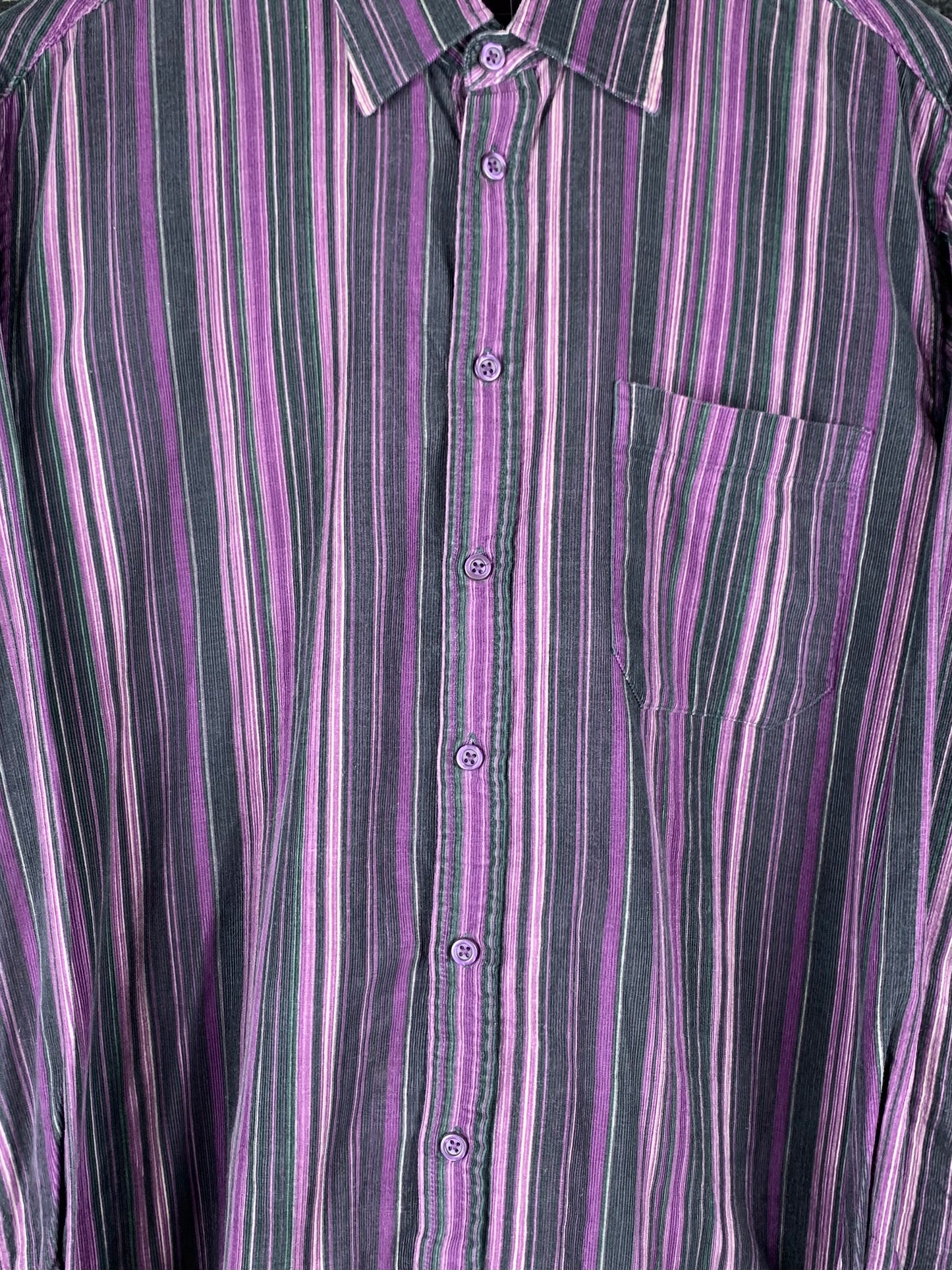 Men’s Vintage Kingfield Velvet Button Up Shirt