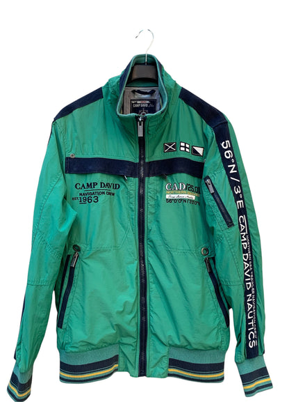 Men's Vintage Camp David Green Sea Jacket