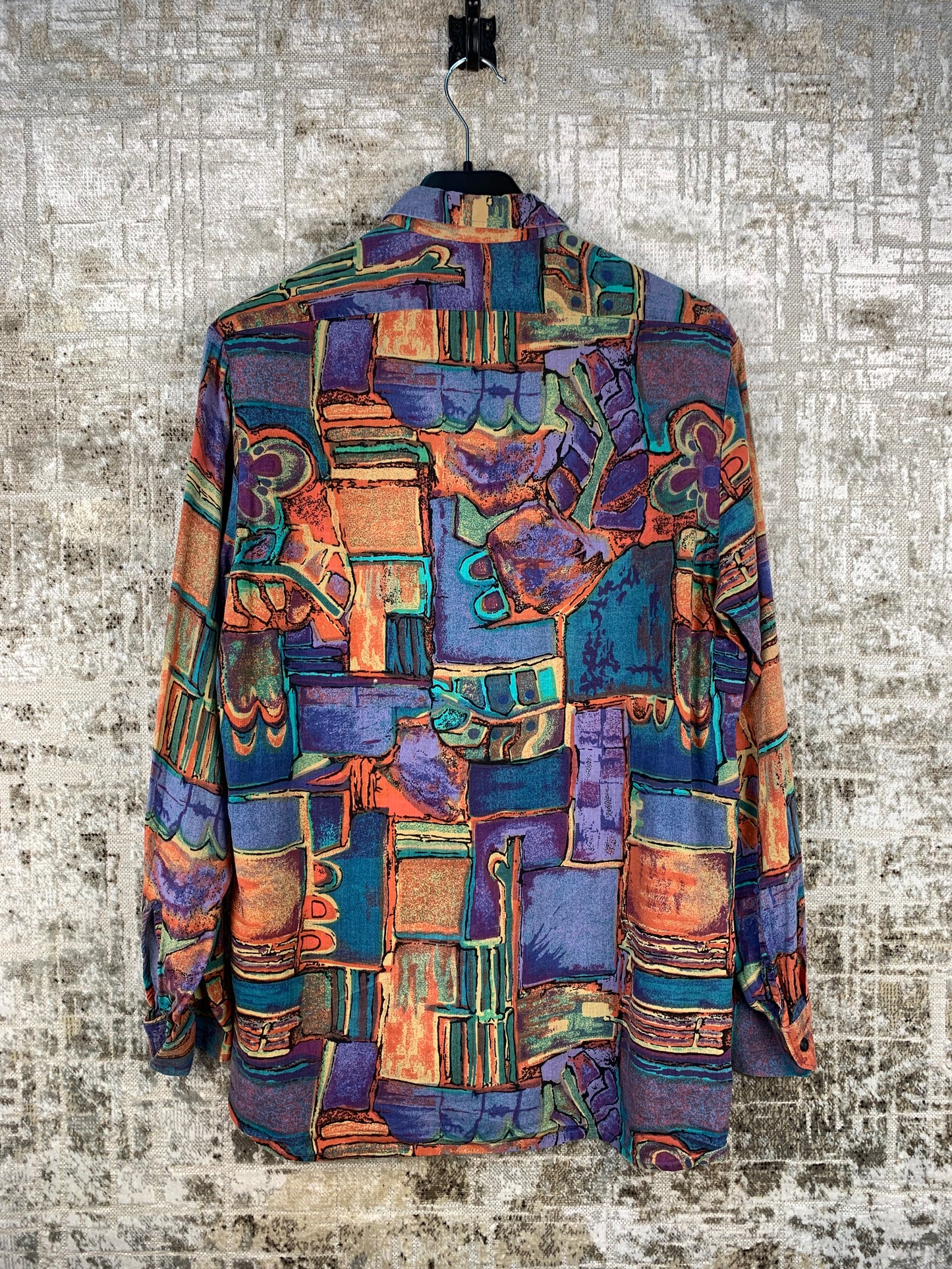 Men's Vintage Halonen Colourful Button Up Shirt