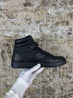 Ferragamo Embossed High-Top Sneakers