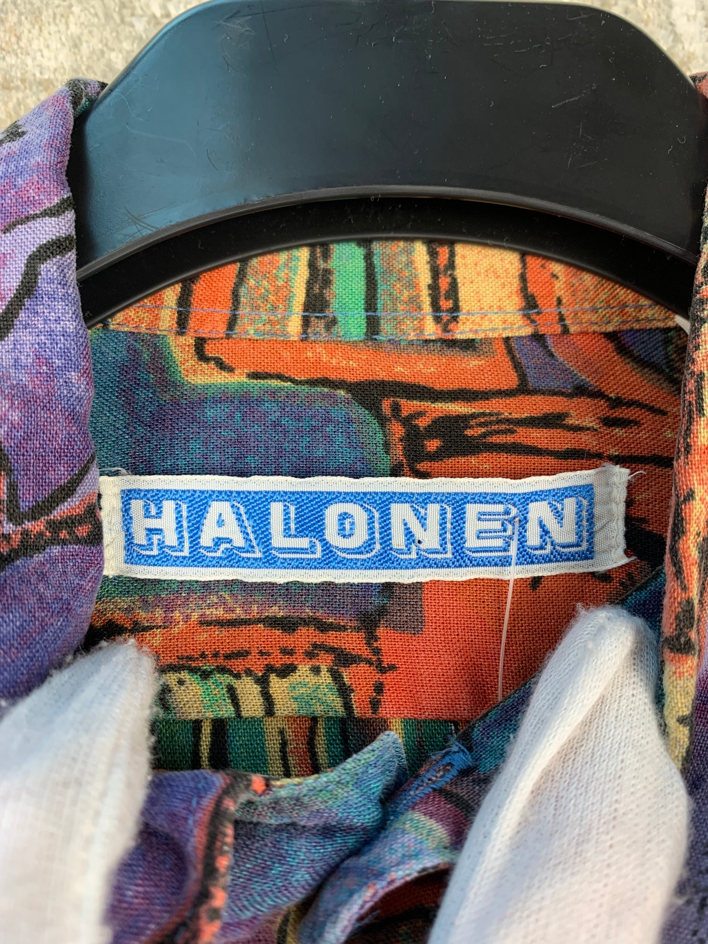 Men's Vintage Halonen Colourful Button Up Shirt