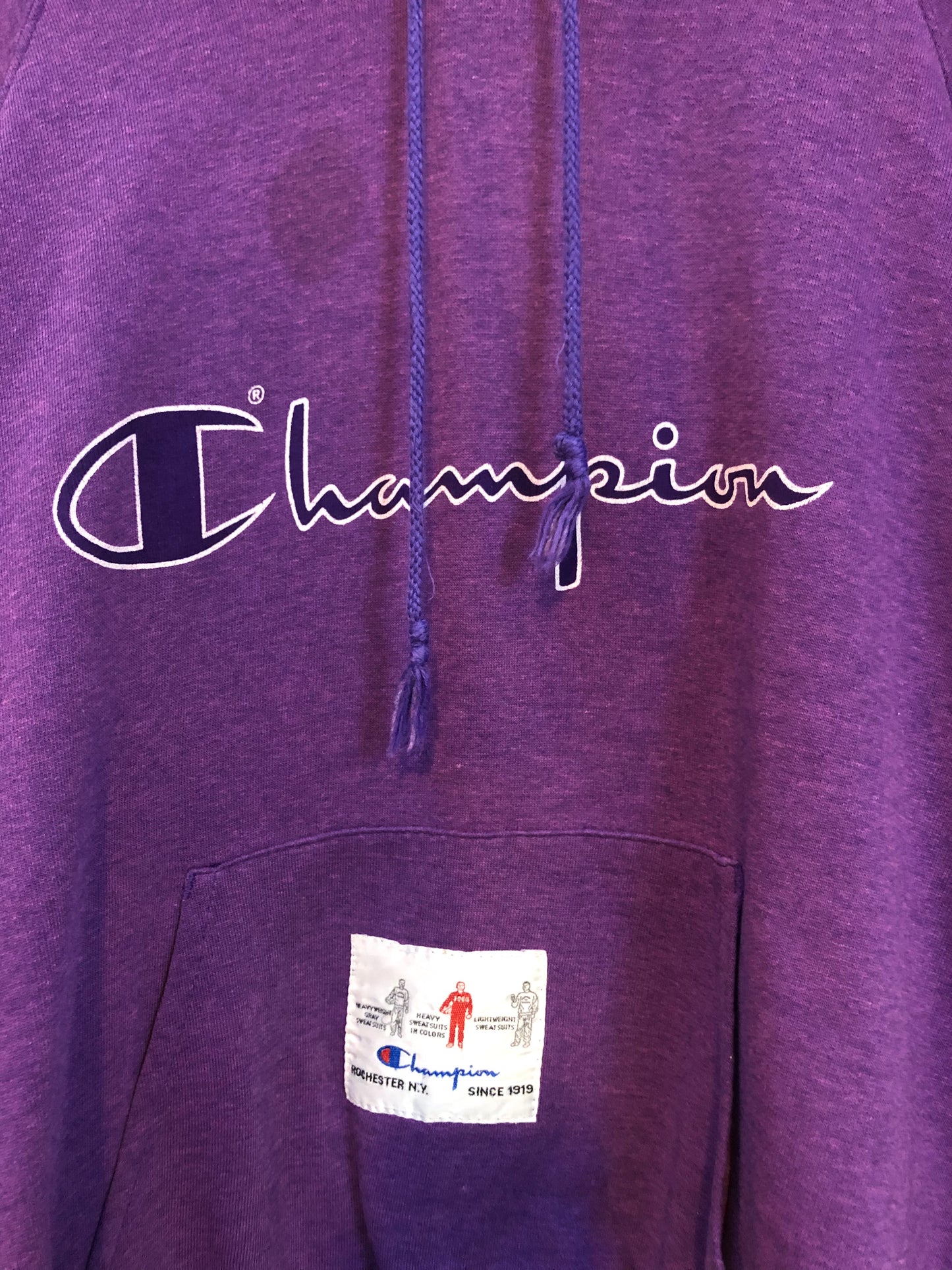 Purple Champion Hoodie