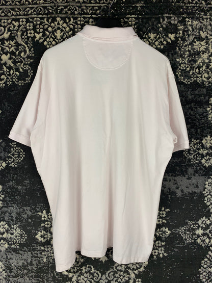 Men's White Y2K Polo Shirt by Casa Moda