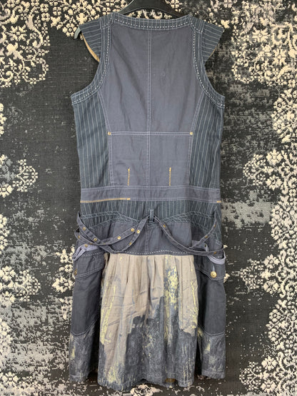 Women's Steampunk Corset-Style Dress