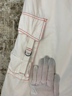 Women's Y2K White Pant-Skirt