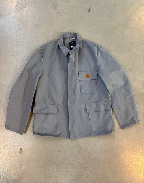 Carhartt Grey Canvas Utility Jacket