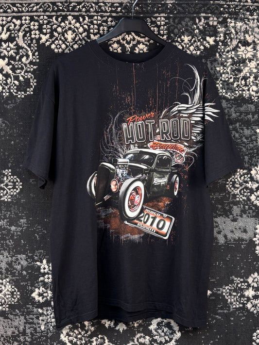 Men's Vintage Power Hot Road Reunion Graphic T-Shirt
