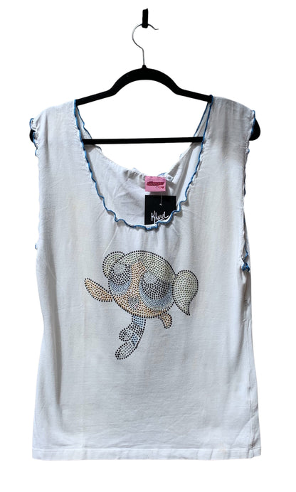 The Powerpuff Girls Y2K Rhinestone Tank Top
