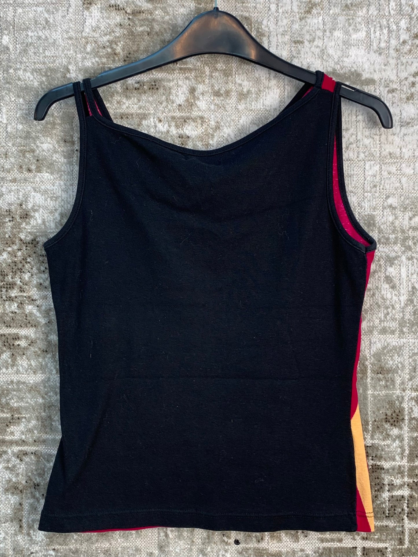 Womens Y2K Vintage Graphic Red Tank Top