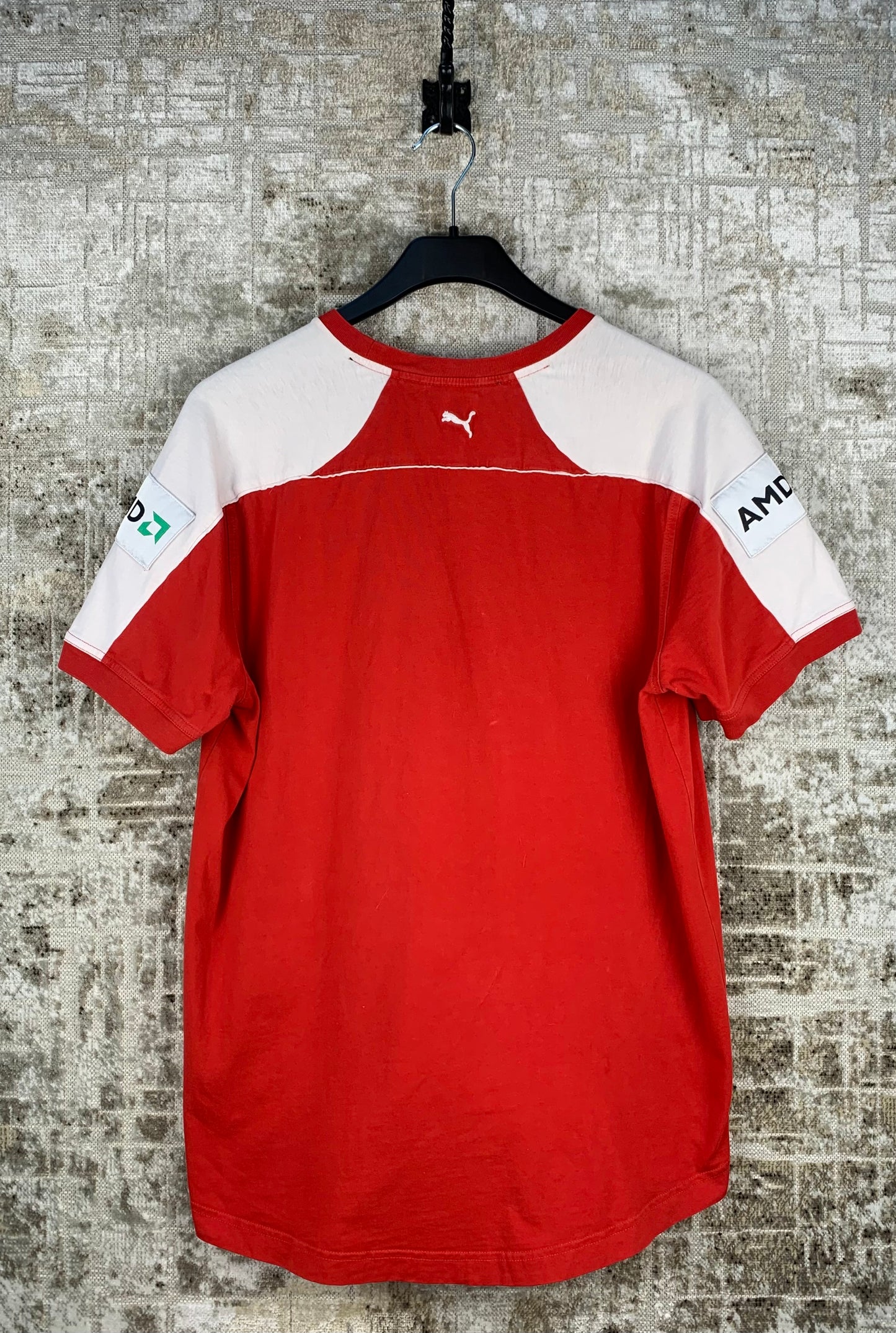 Mens Puma Ferrari Red T Shirt