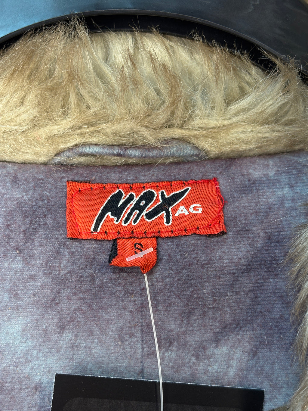 Max AG Y2K Afghan Faux Fur Penny Lane Jacket