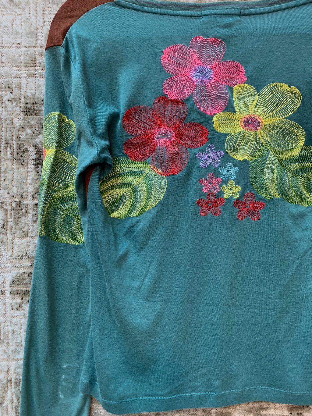 Custo Barcelona Y2K Graphic Long Sleeve Top