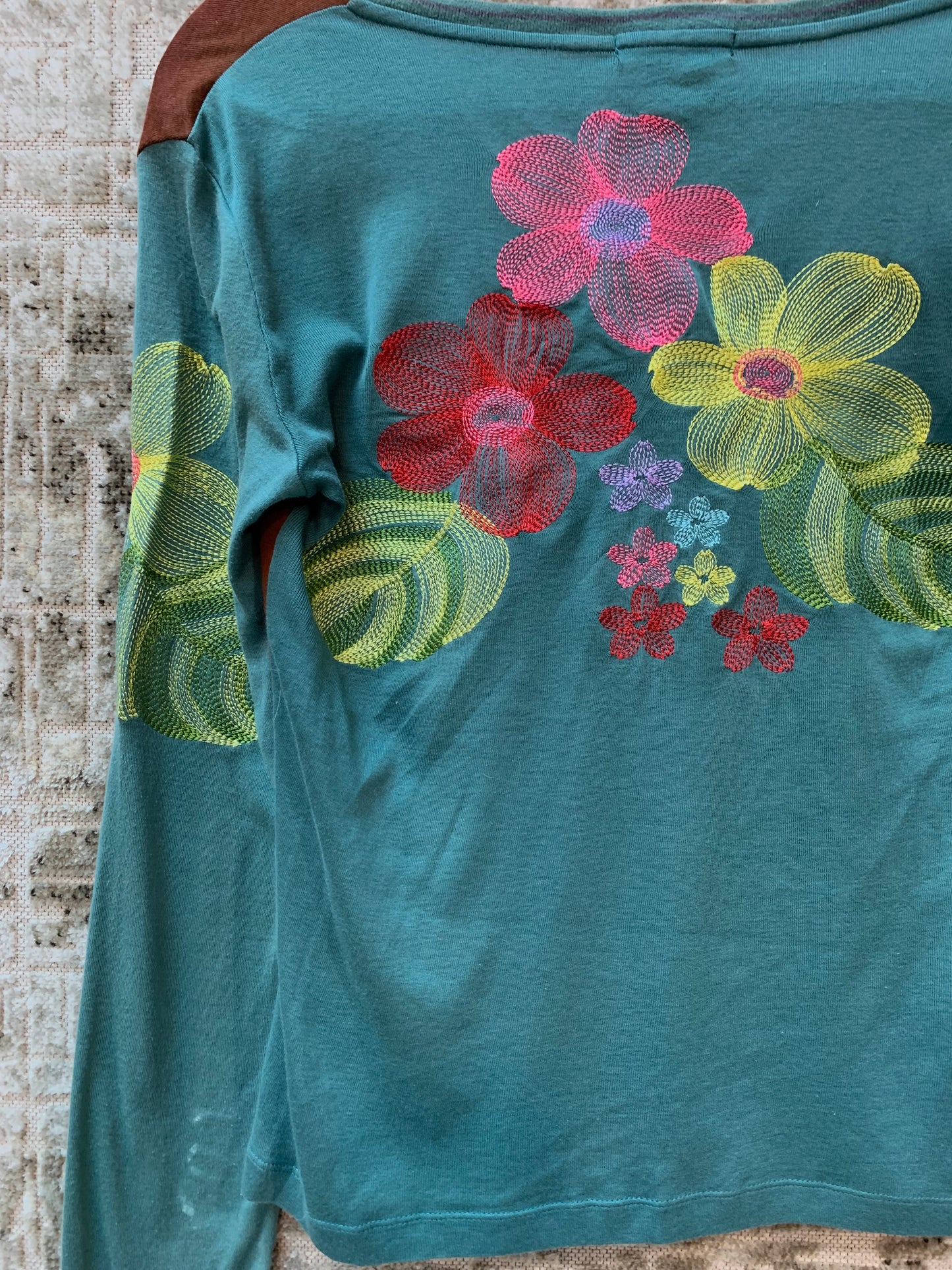Custo Barcelona Y2K Graphic Long Sleeve Top