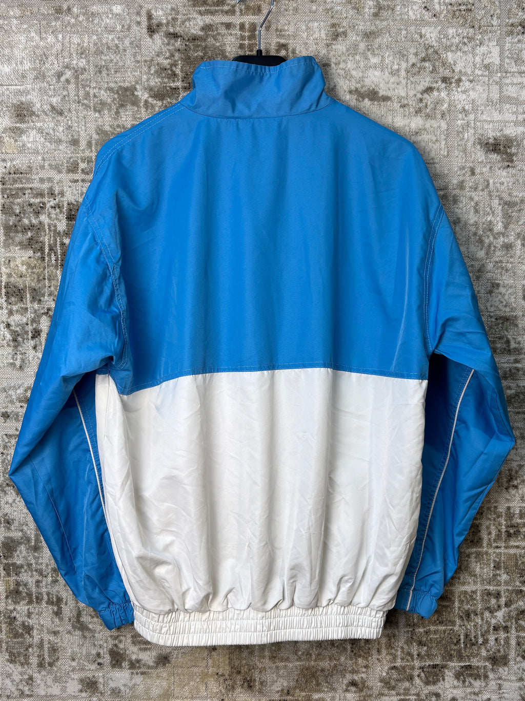 Lacoste Blue & White Zip Up Track Jacket