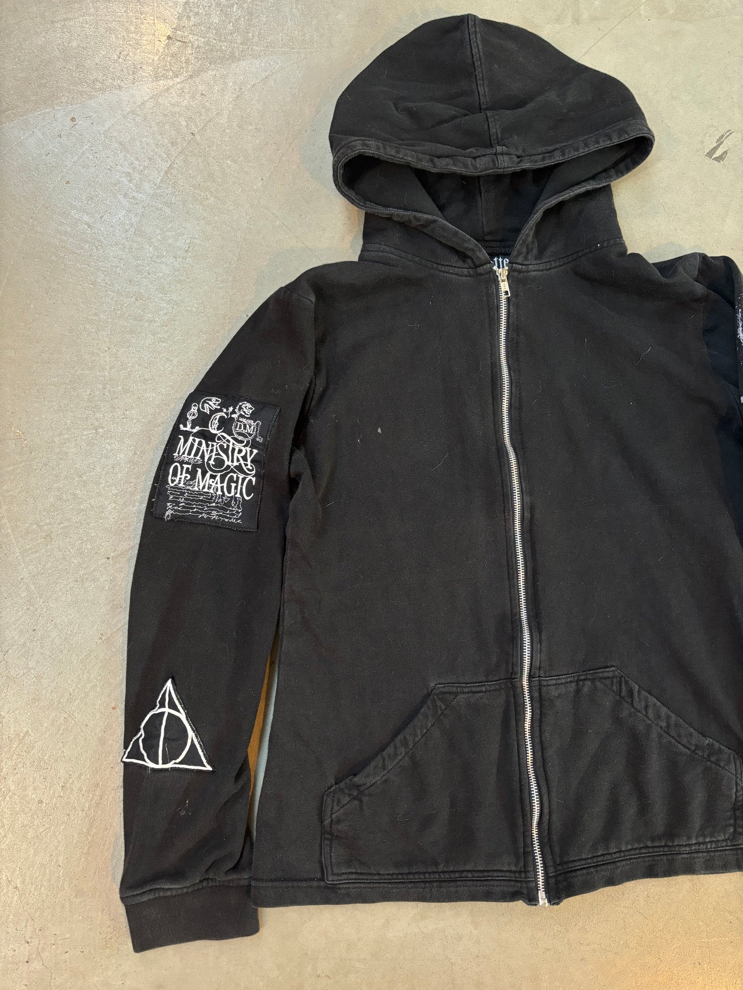 Harry Potter Zip Hoodie Unisex L