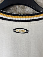 Puma King Striped Sleeve Crewneck Sweatshirt