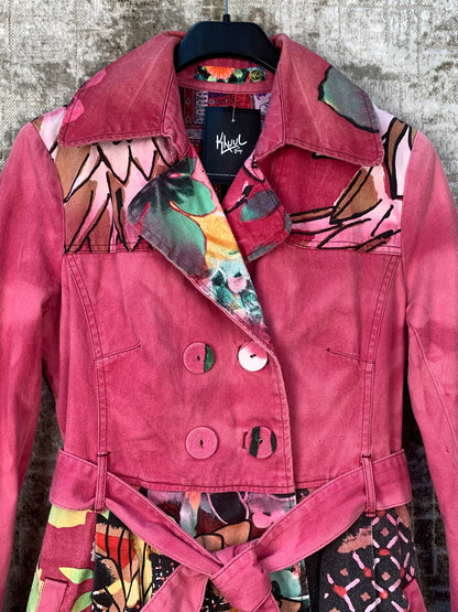 Women's Y2K Pink Desigual Coat