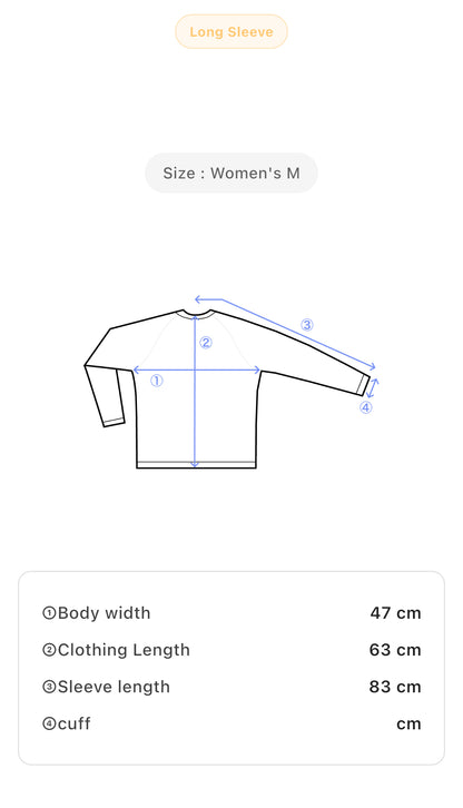 Womens Boho Aesthetic Long Sleeve