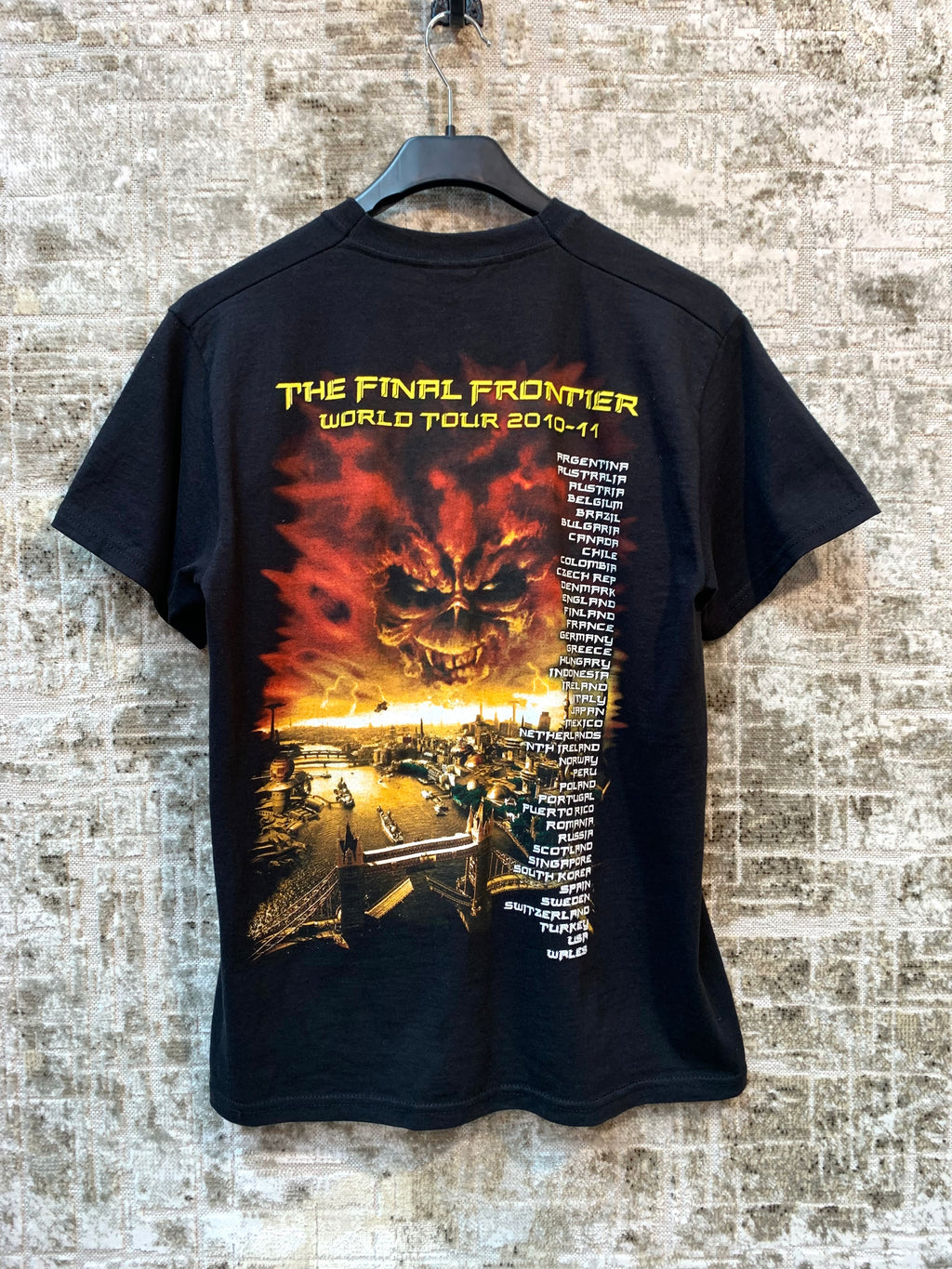 Iron Maiden The Final Frontier World Tour Tee