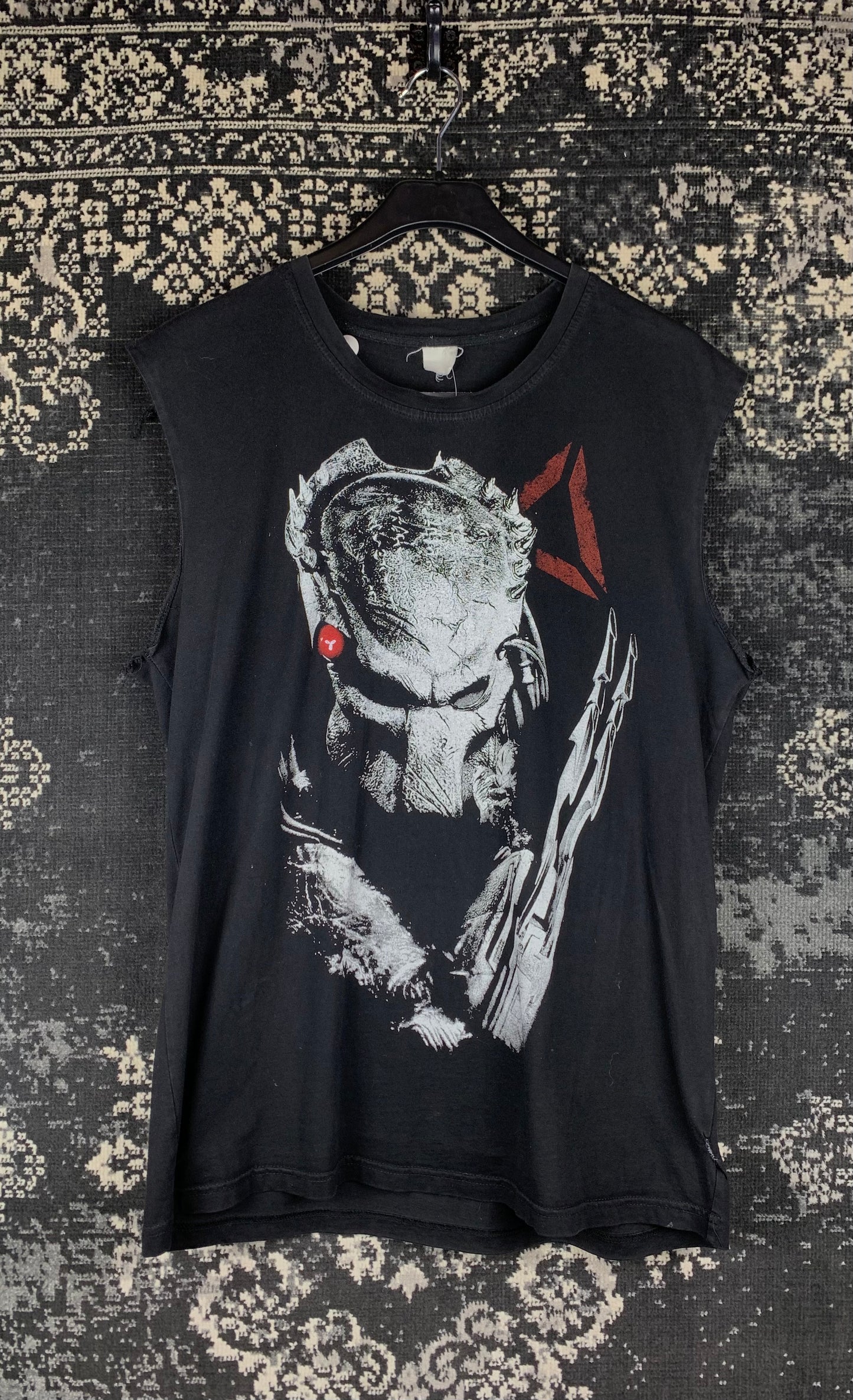 Vintage "Aliens" Graphic Black Sleeveless T-Shirt