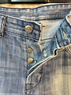 Diesel Y2K Distressed Button-Fly Jeans