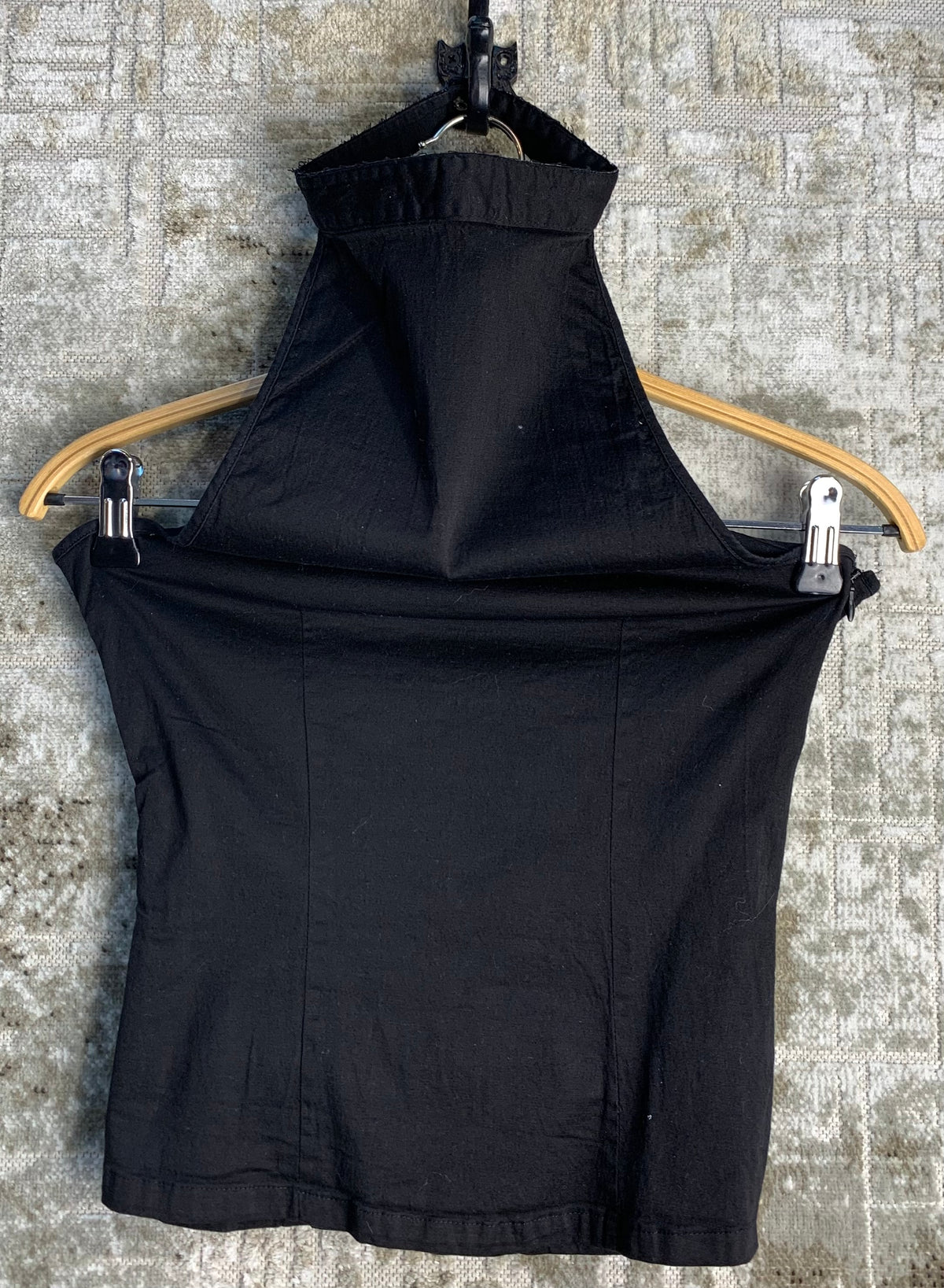 Melanie Fashion Buckle Strap Halter Top