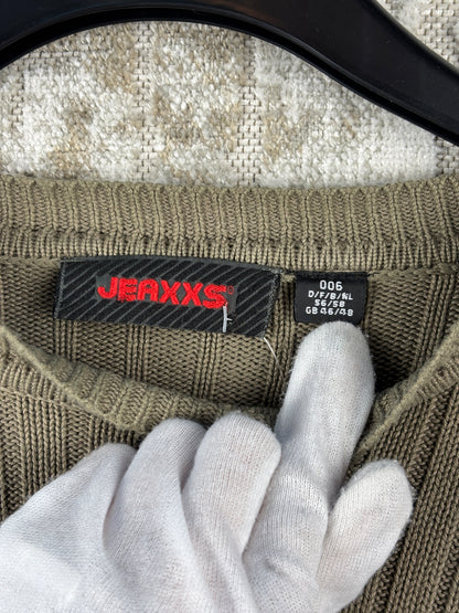 Men's Y2K Style Khaki Sweater
