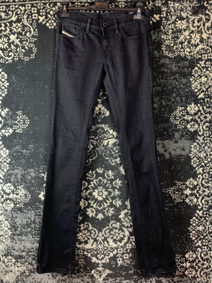 Y2K Women's Diesel Industry Dark Grey Slim Fit Jeans