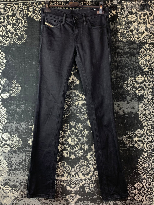 Y2K Women's Diesel Industry Dark Grey Slim Fit Jeans