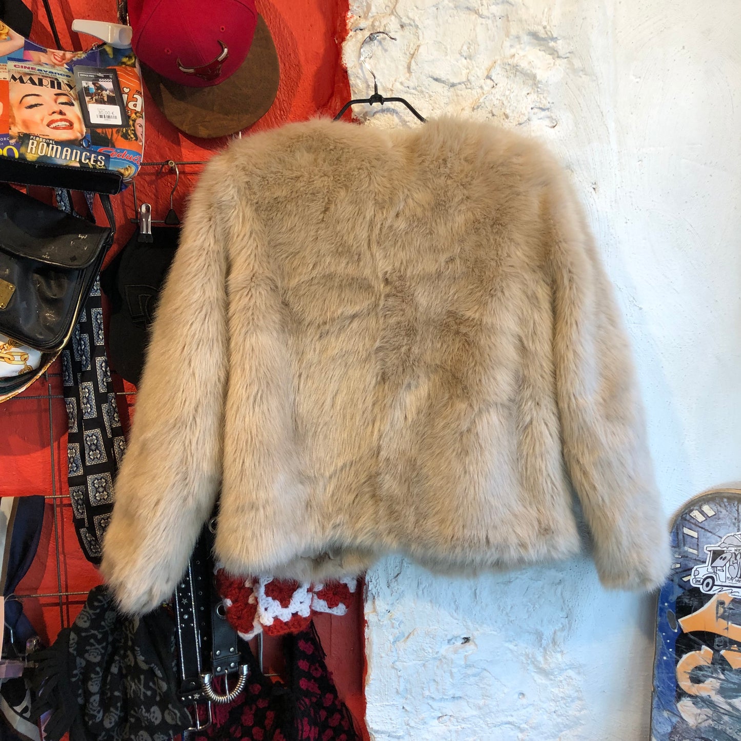 Y2K Faux Fur Jacket