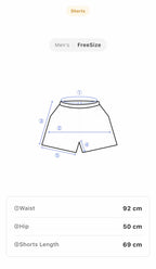 5ive Jungle & Co Y2K Baggy Denim Jorts