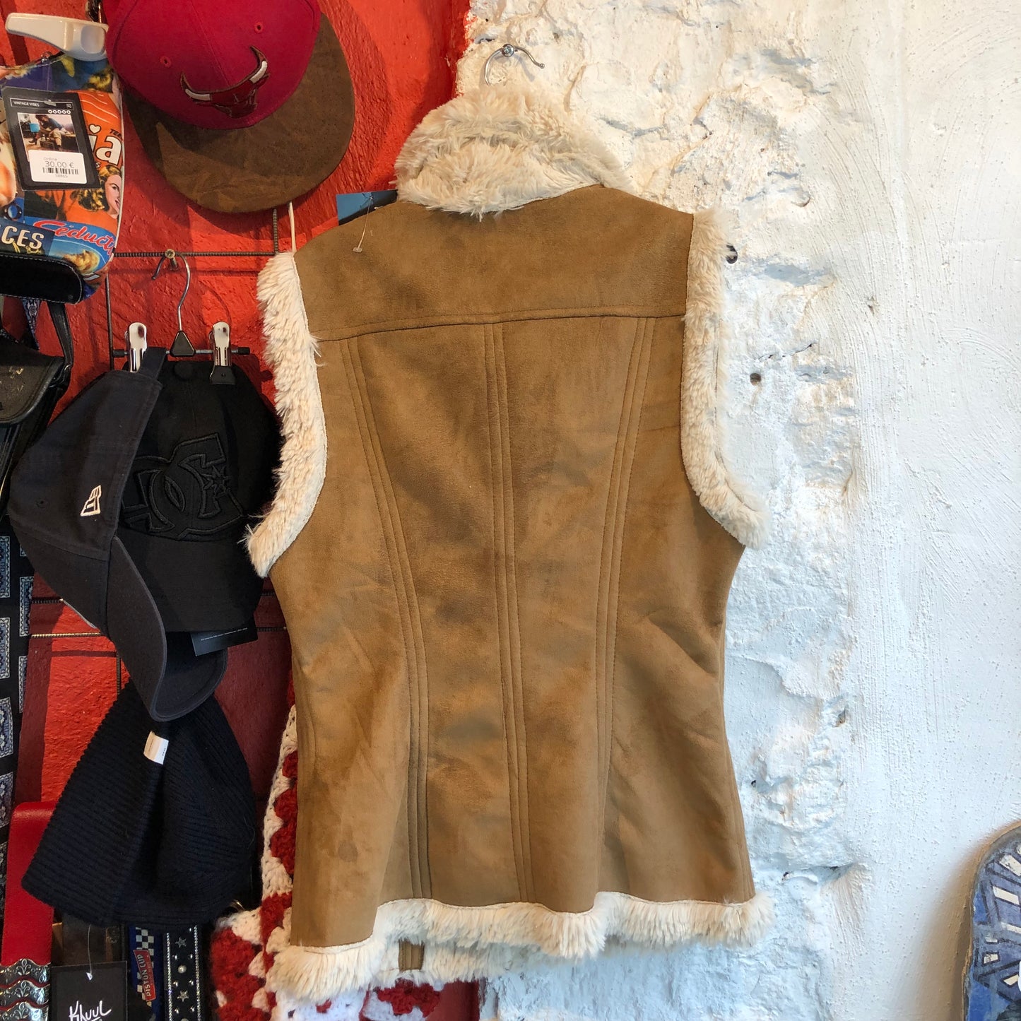 Y2K Faux Fur Vest