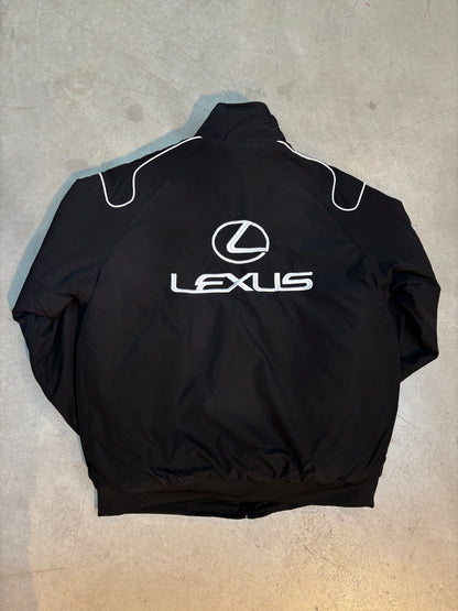Y2K Unisex Black Lexus Vintage Racing Jacket