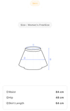 Y2K Style Women's Patchwork Corduroy Midi Skirt