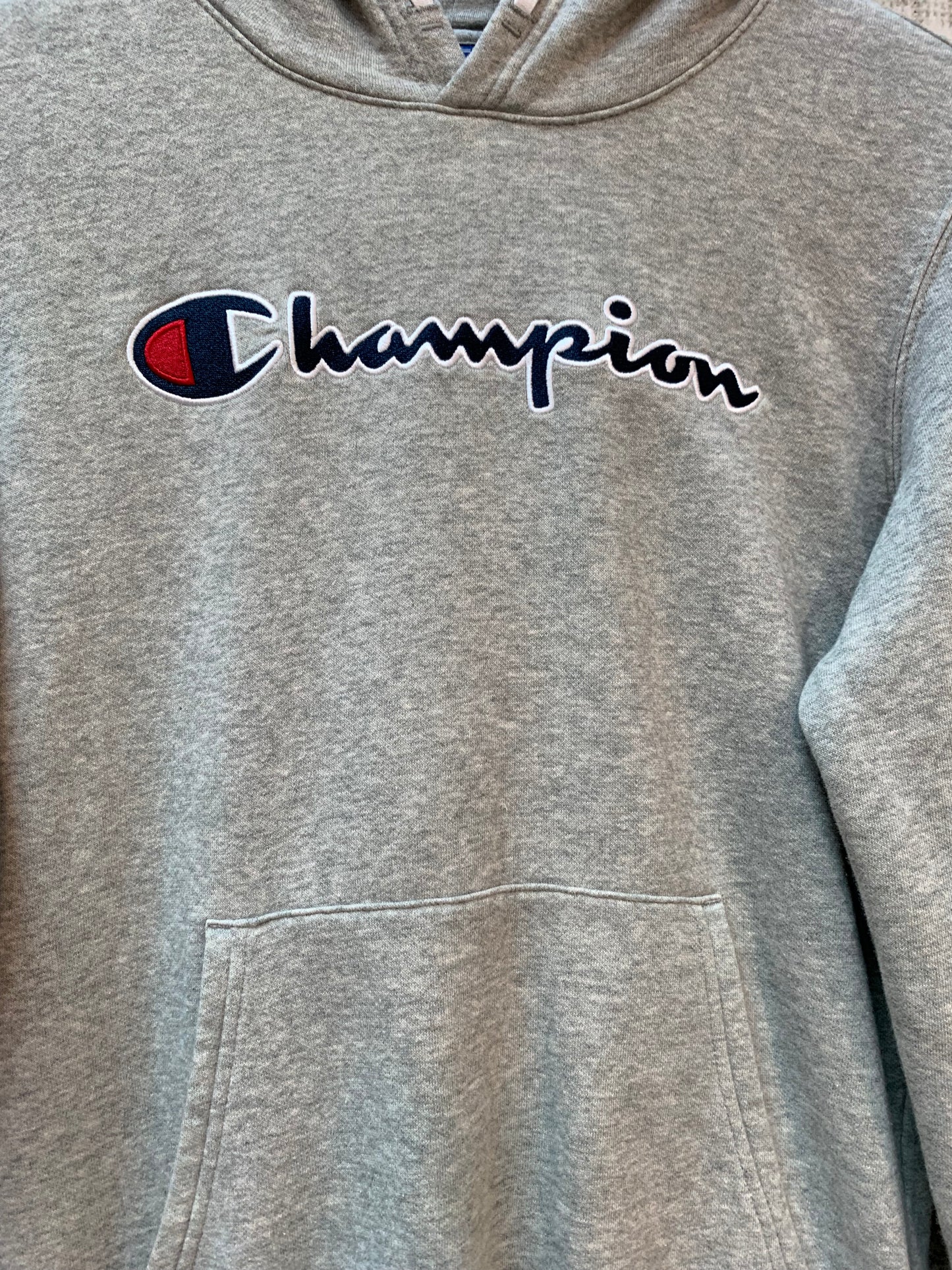 Men's Vintage Grey Champion Hoodie