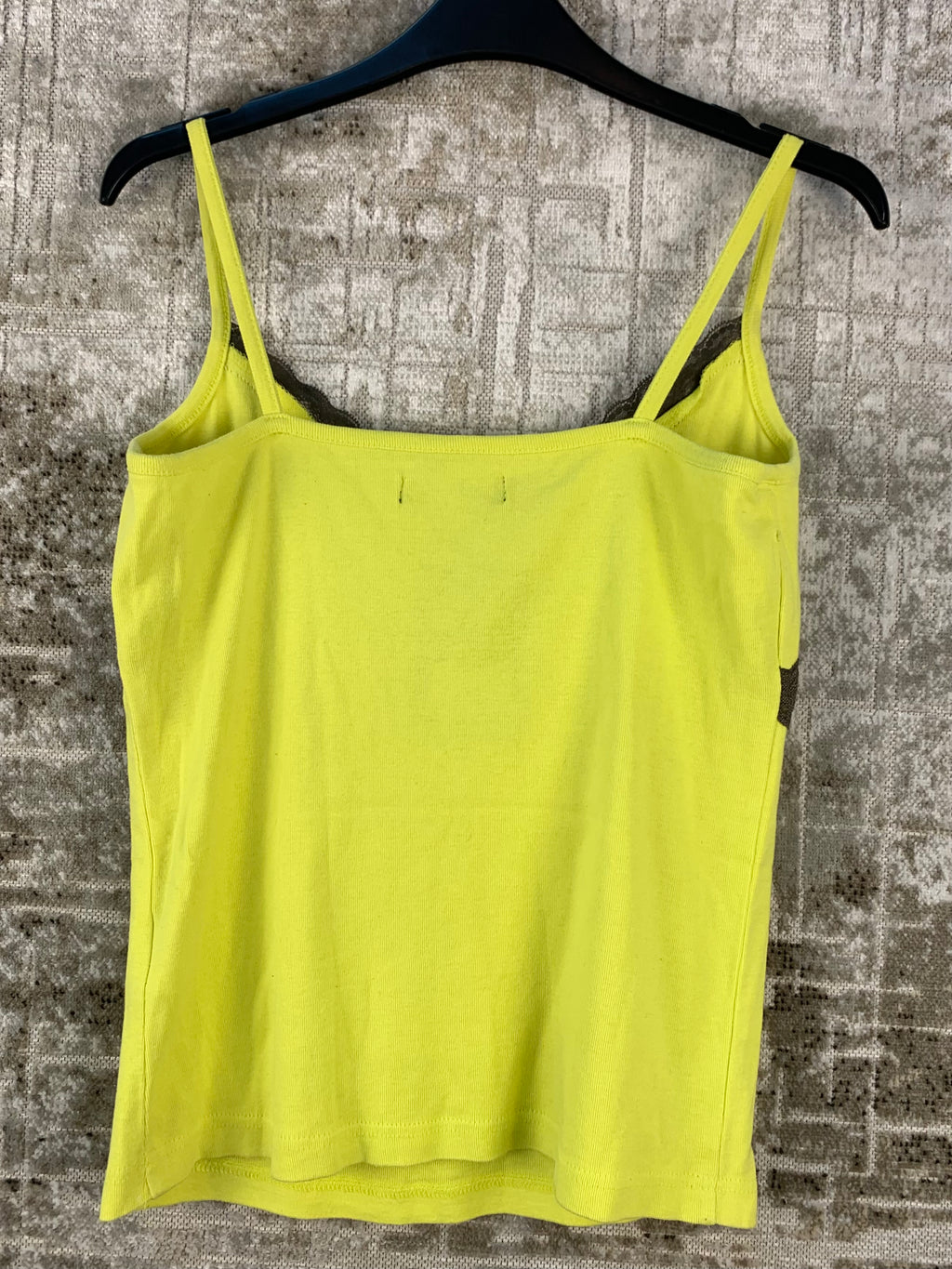 Womens Y2K Yellow Graphic Tank Top