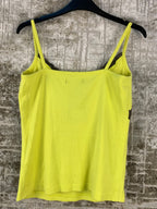 Womens Y2K Yellow Graphic Tank Top
