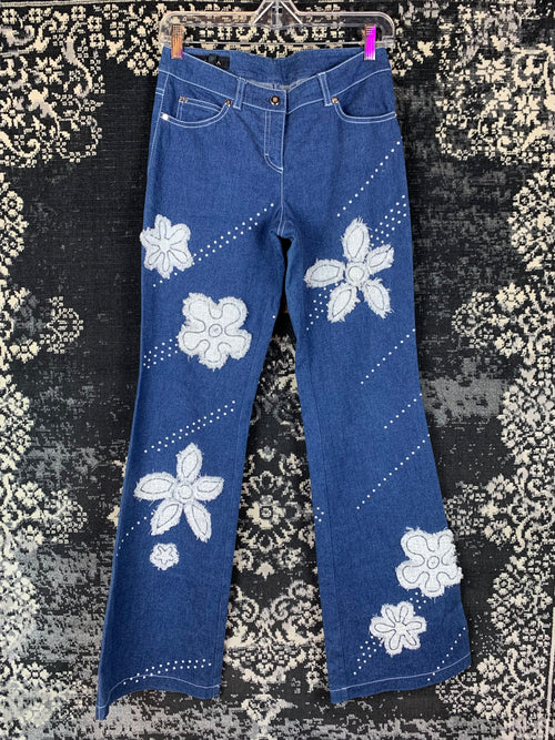 Womens Escada Vintage Hippie Jeans