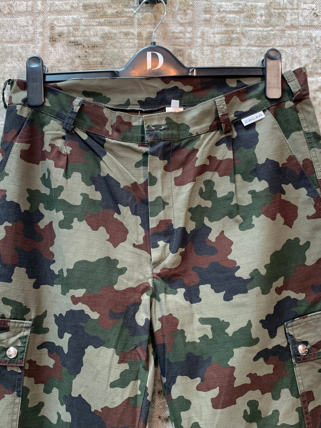 Zagar Camo Ripstop Cargo Pants