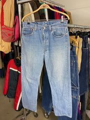 Vintage Levi's 806 Jeans Mens 34 x 30 Blue Srtaight