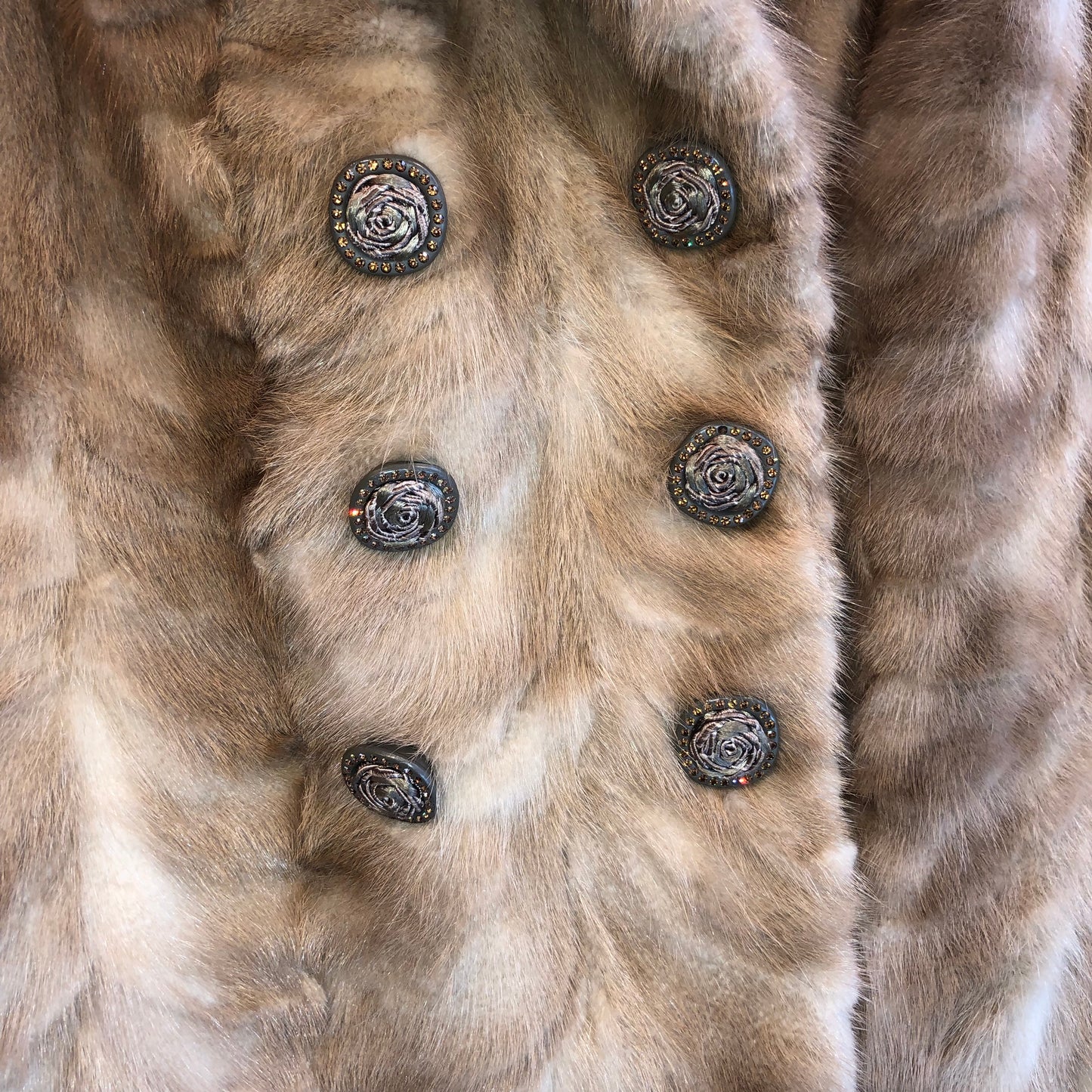 Muskrat Fur Coat