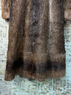 Vintage Long Beaver Fur Coat