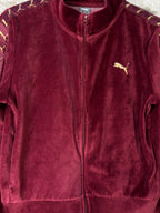 Puma Velour Zip Track Jacket