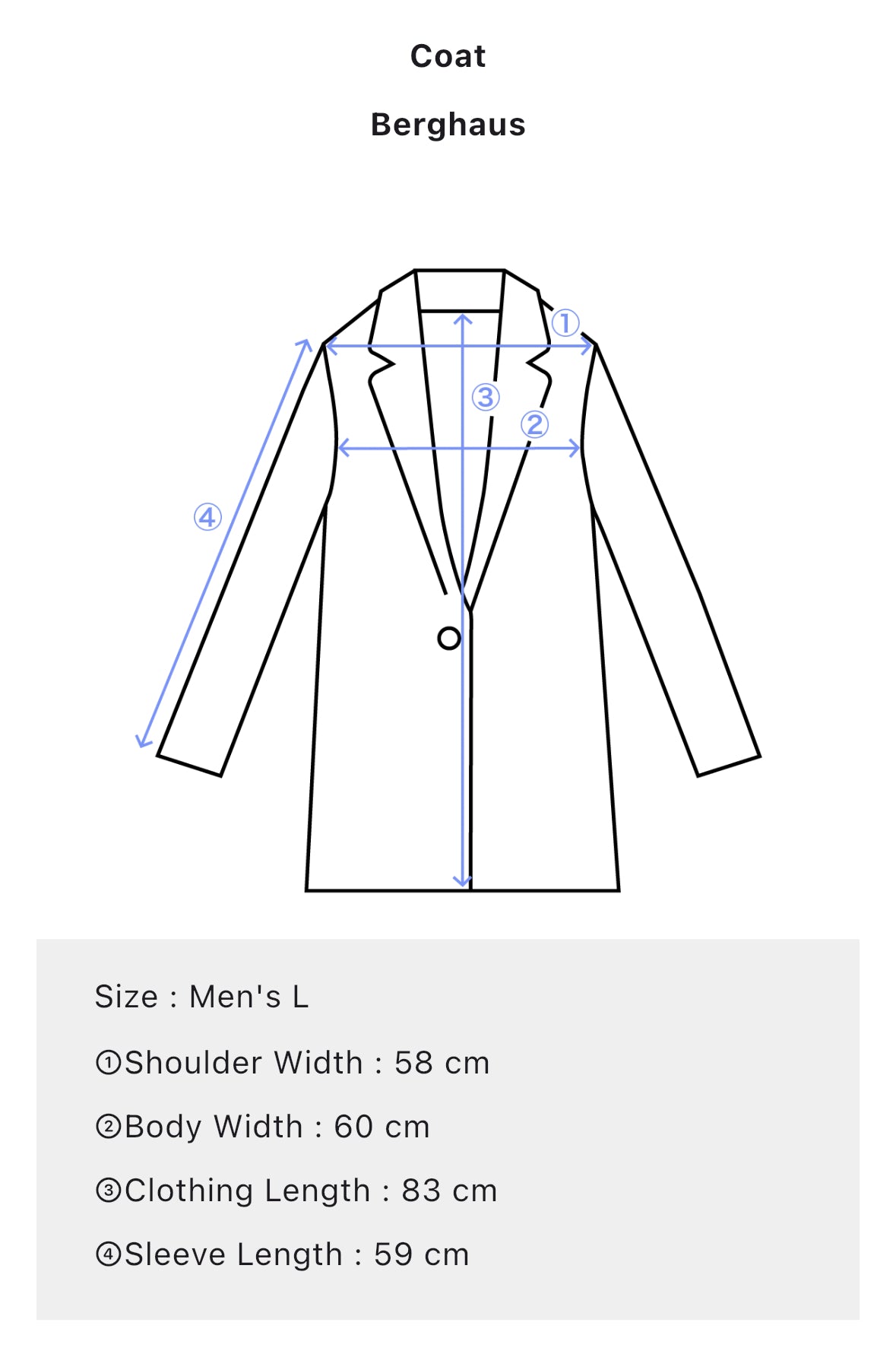 Berghaus Gore Tex Navy Blue Long Coat