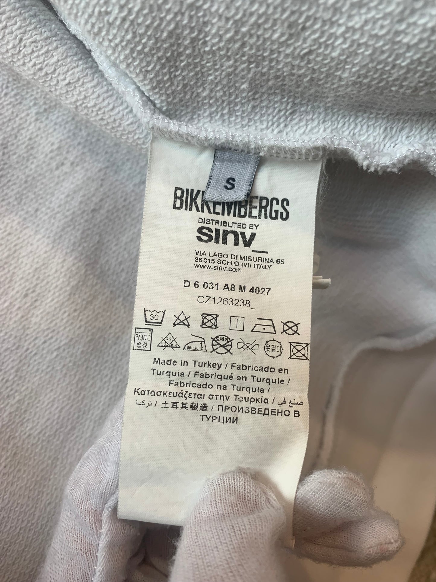 Bikkembergs Zip Hoodie