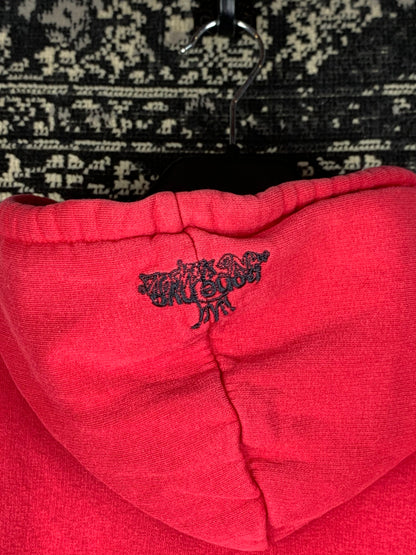 Men's Y2K Bone NYC Red Hoodie