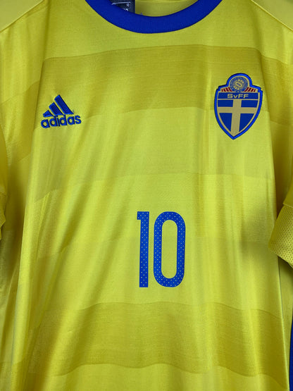 Adidas Zlatan Ibrahimović #10 Sweden National Team Jersey