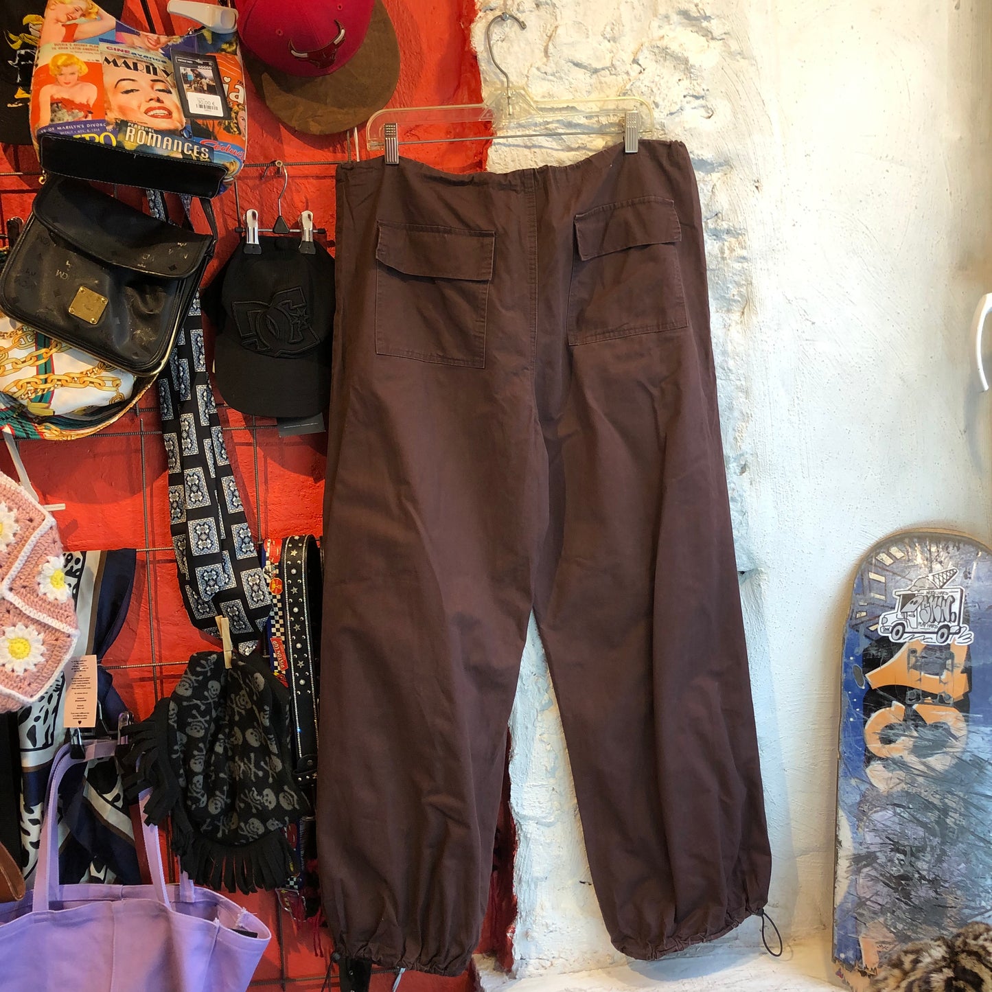 Y2K Parachute Pants