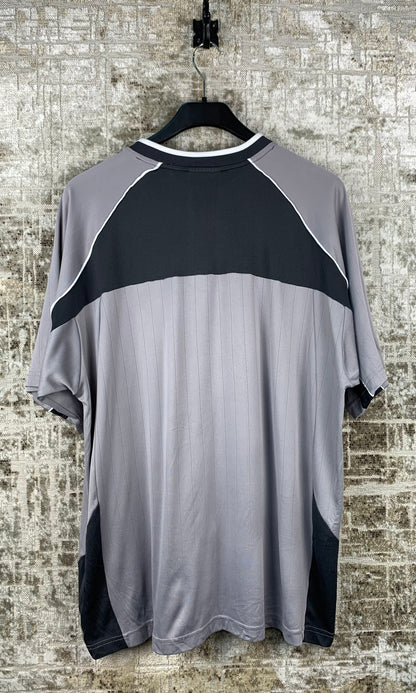UMBRO Mens Grey and Black Sports Jersey